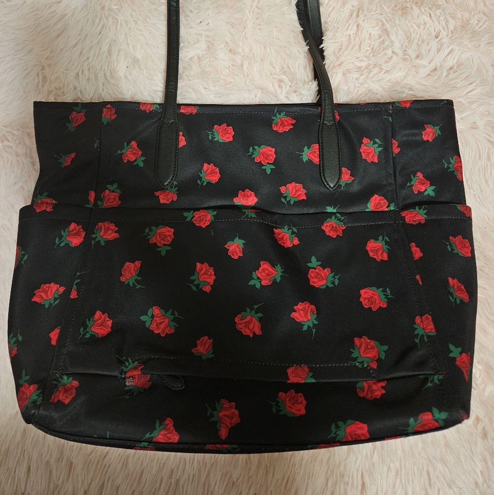 Kate Spade Black Floral Bag